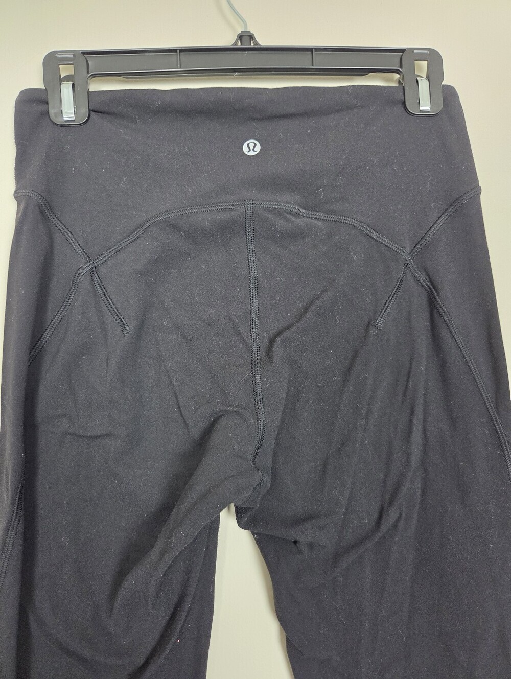 Lululemon Get Centred High Rise Crop 21" Womens 8 Black Leggings Athletic - Picture 6 of 9